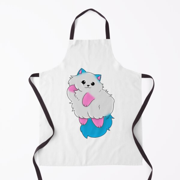 Item preview, Transgender pride flag cat designed and sold by ManiCreates.