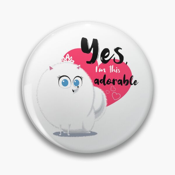Item preview, The Secret Life of Pets 2 Yes I'm this Adorable Gidget  designed and sold by SummerGuigan.