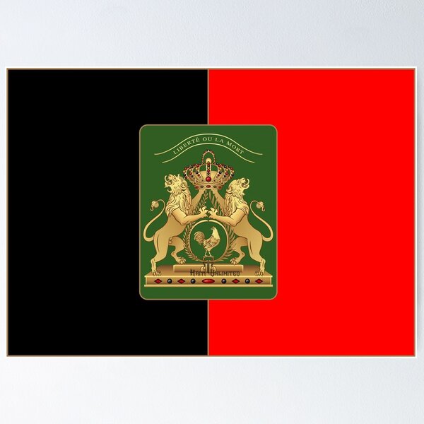 Item preview, Haitian Independence Flag designed and sold by HAYTI UNLIMITED .