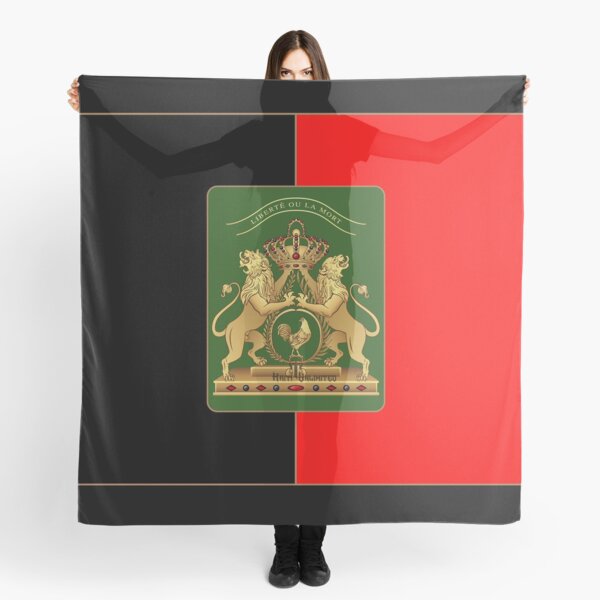 Aperçu de l'œuvre Haitian Independence Flag créée et vendue par HAYTI UNLIMITED .