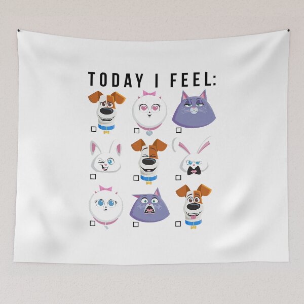 Item preview, The Secret Life of Pets 2 Today I Feel  designed and sold by SummerGuigan.