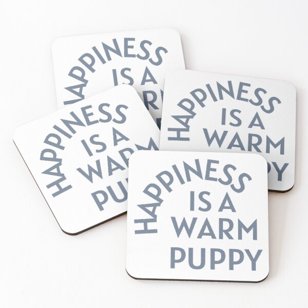Item preview, Happiness is a warm puppy designed and sold by Hammy97.