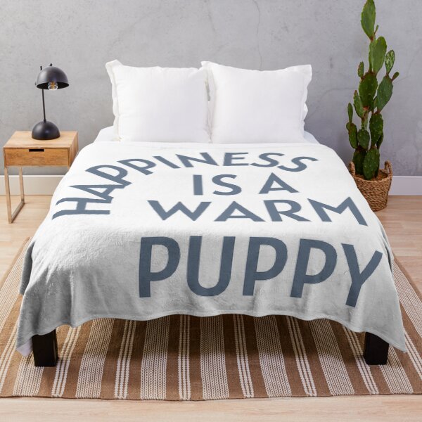 Item preview, Happiness is a warm puppy designed and sold by Hammy97.