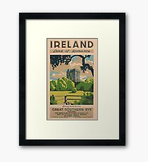 Ireland Land of Romance Framed Print