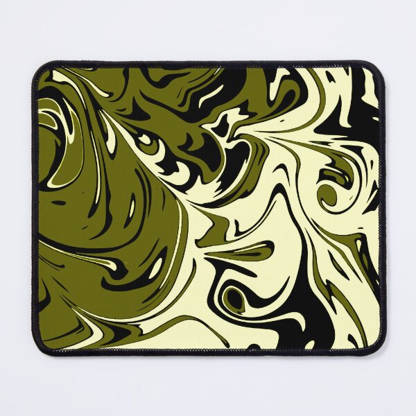 Item preview, Olive Cream Liquid Abstract Art  designed and sold by Tshirtstory.