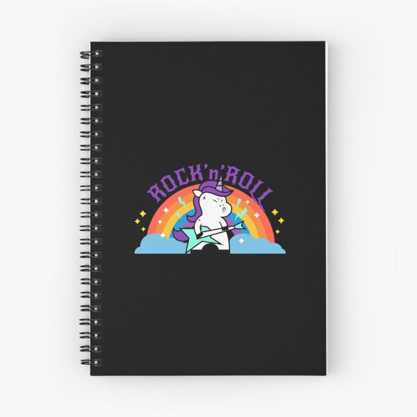Item preview, ROCKn ROLL RAINBOW BAND FUNNY UNICORN designed and sold by GiaTianes.