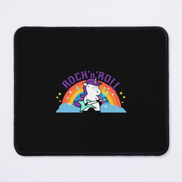 Item preview, ROCKn ROLL RAINBOW BAND FUNNY UNICORN designed and sold by GiaTianes.