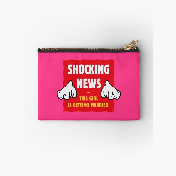 Item preview, Shocking News: This Girl Is Getting Married! (Bride / Hen Party / 4C) designed and sold by MrFaulbaum.