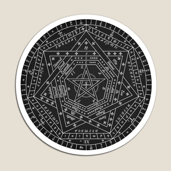 The Magic Seal of Dr. John Dee. The Sigillum Dei Aemeth. by