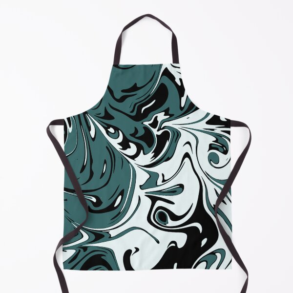 Item preview, Teal black liquid abstract Art  designed and sold by Tshirtstory.