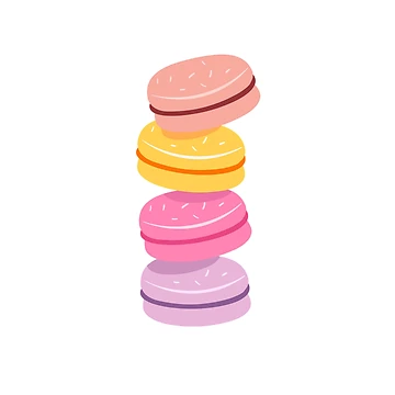 Artwork thumbnail, Raspberry macarons by Mystic-Roots99