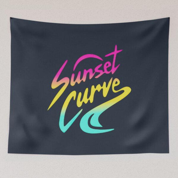 Item preview, sunset curve band merch designed and sold by GiaTianes.