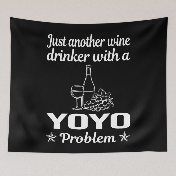 Item preview, Wine Drinker YoYo Yo-Yo designed and sold by zuehloxerxk.