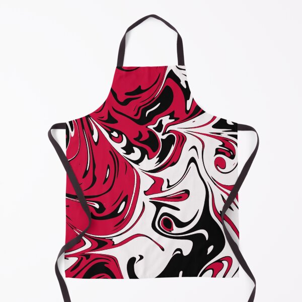 Item preview, Red black white liquid abstract Art  designed and sold by Tshirtstory.
