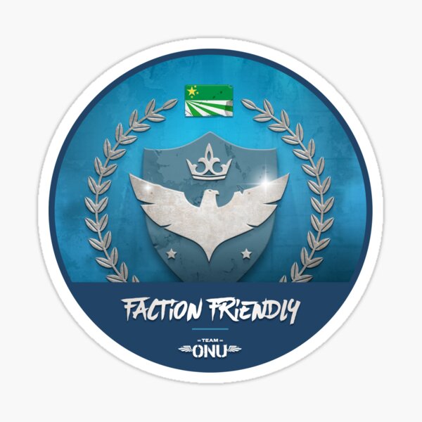 Blason de faction Friendly - Team O.N.U Sticker