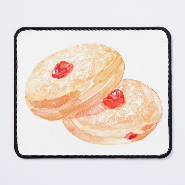 Item preview, Watercolor Jelly Doughnuts designed and sold by Mystic-Roots99.