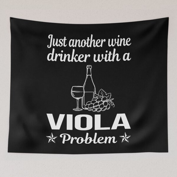 Item preview, Wine Drinker Viola Violist designed and sold by zuehloxerxk.
