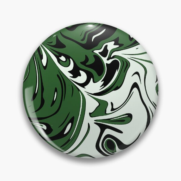 Item preview, Green Black liquid abstract Art  designed and sold by Tshirtstory.