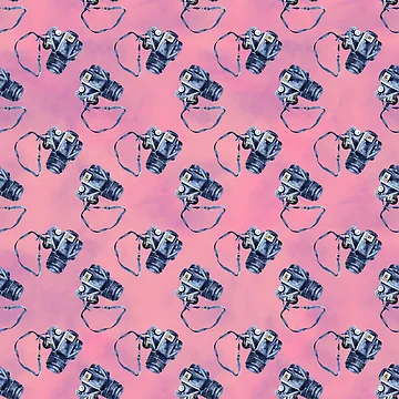 Imagen de la obra Aesthetic Camera Pattern 2 de PatternTale