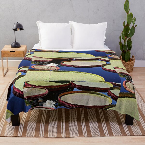 Item preview, Victoria Amazonica | Water Lily | Water Lily Leaf Lily Flowers designed and sold by Khan-Baba.