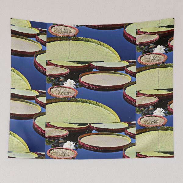 Item preview, Victoria Amazonica | Water Lily | Water Lily Leaf Lily Flowers designed and sold by Khan-Baba.
