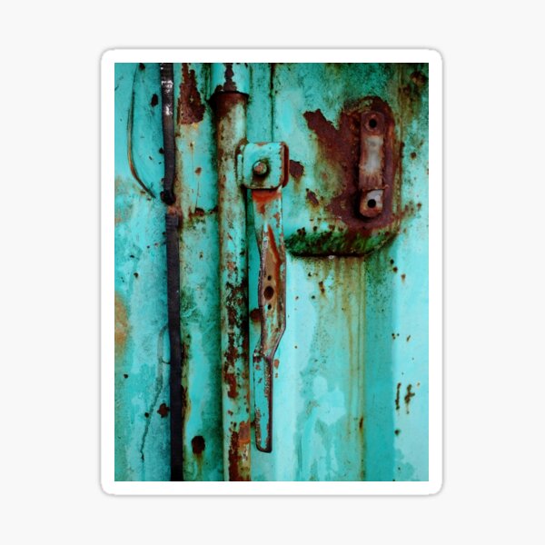 Texture Me Blue Sticker