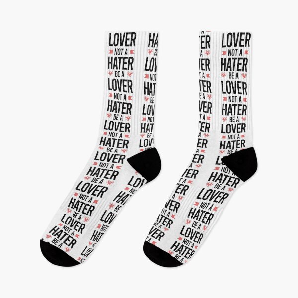 Item preview, Be a Lover Not A Hater Always Think To Be Positive Aspire To Inspire Before The Expire Funny Saying Happy Life Apparel Essential Motivation Inspiration Joy Mood designed and sold by DesignByHeartUK.