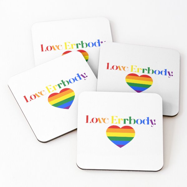 Item preview, Love Errbody || Typography || Pride colors designed and sold by mindischaos.