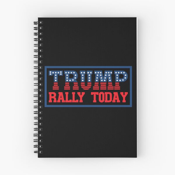 Aperçu de l'œuvre Trump rally today | donald trump support shirts créée et vendue par mvernondesigns.