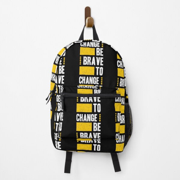 Item preview, Be Brave To Change Always Think To Be Positive Aspire To Inspire Before The Expire Funny Saying Happy Life Apparel Essential Motivation Inspiration Joy Mood designed and sold by DesignByHeartUK.