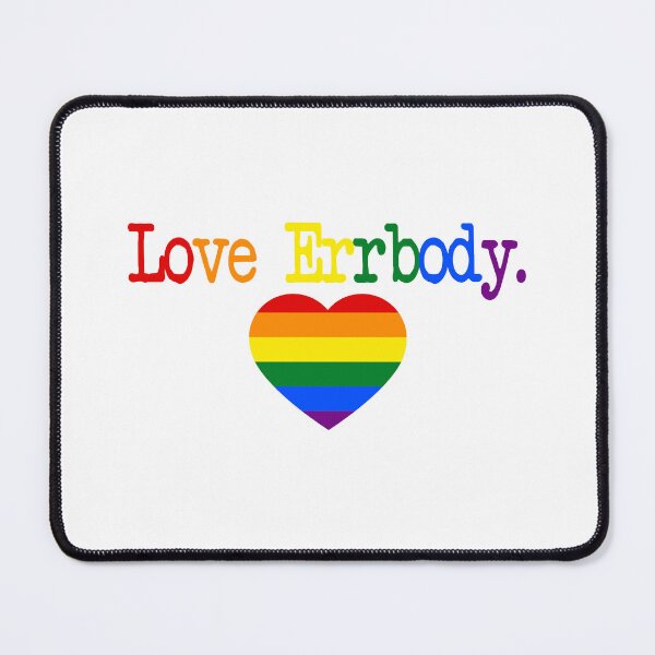 Item preview, Love Errbody || Typography || Pride colors designed and sold by mindischaos.