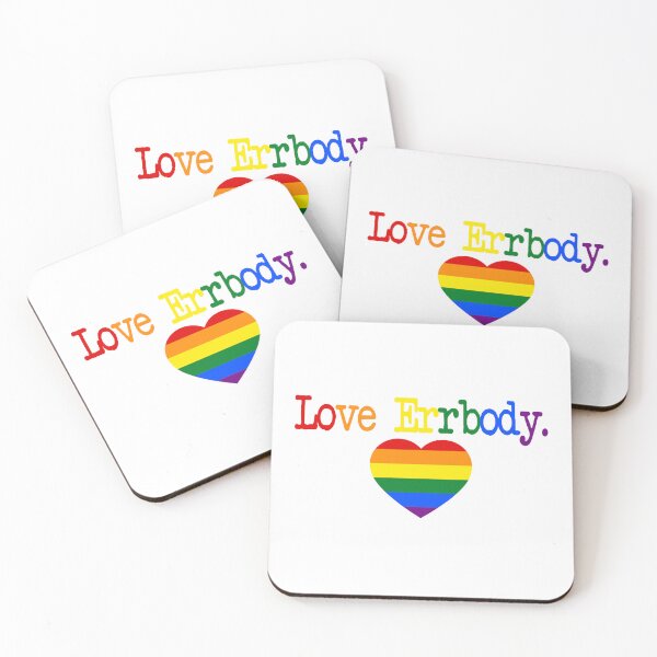 Item preview, Love Errbody || Typography || Pride colors designed and sold by mindischaos.