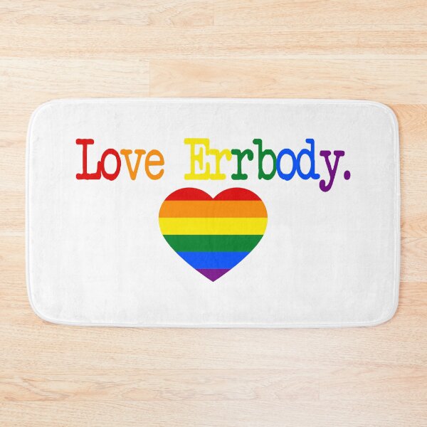 Item preview, Love Errbody || Typography || Pride colors designed and sold by mindischaos.