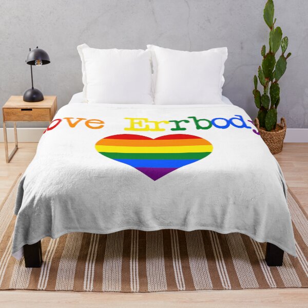 Item preview, Love Errbody || Typography || Pride colors designed and sold by mindischaos.