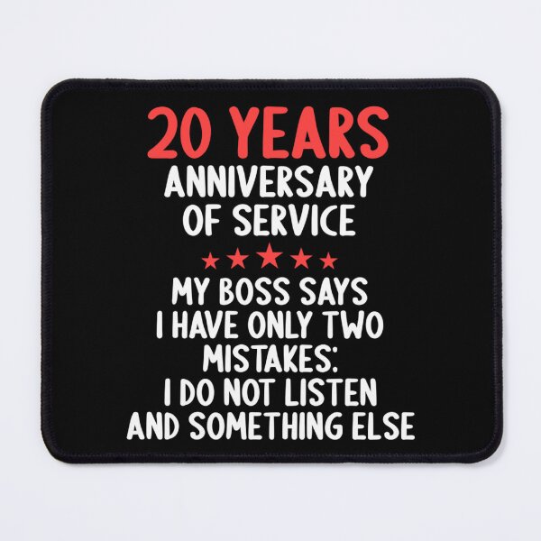 Item preview, 20 Years Anniversary of serviceArt designed and sold by BibianafRossi.