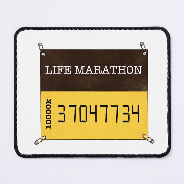 Item preview, Marathon bib of life designed and sold by noicethingys.