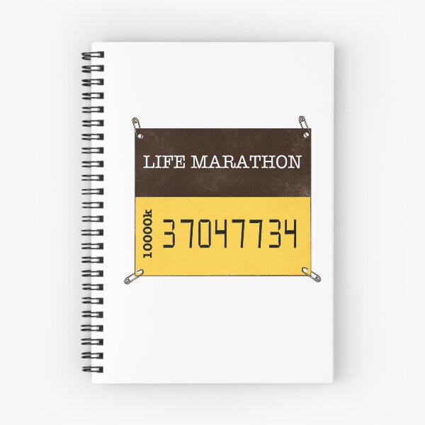 Item preview, Marathon bib of life designed and sold by noicethingys.