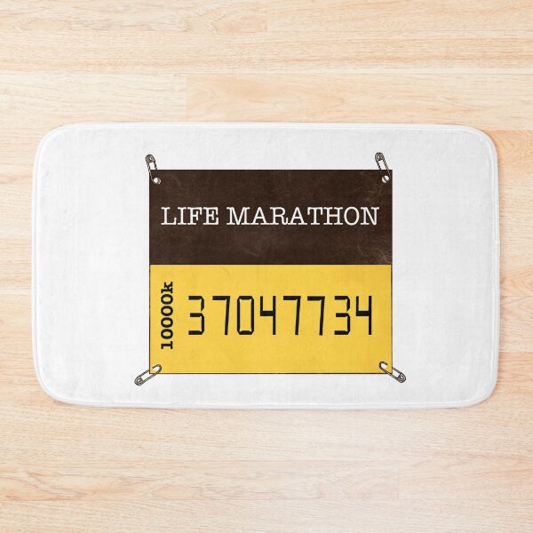 Item preview, Marathon bib of life designed and sold by noicethingys.