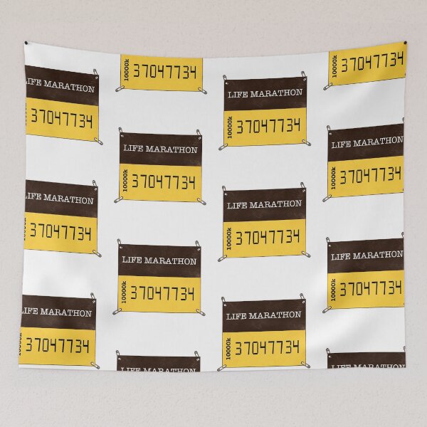 Item preview, Marathon bib of life designed and sold by noicethingys.
