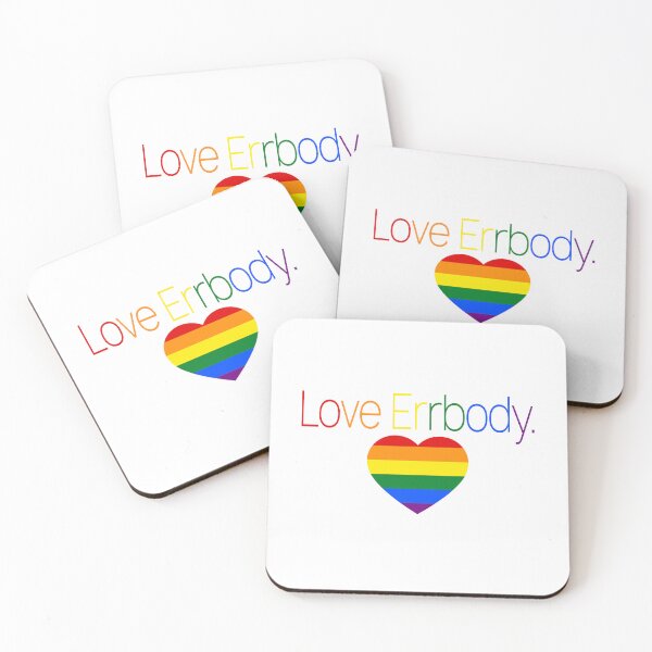 Item preview, Love Errbody || Typography || Pride colors designed and sold by mindischaos.