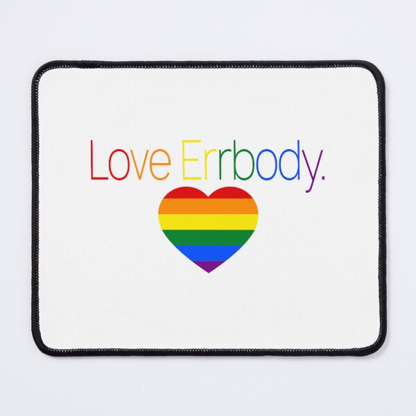 Item preview, Love Errbody || Typography || Pride colors designed and sold by mindischaos.