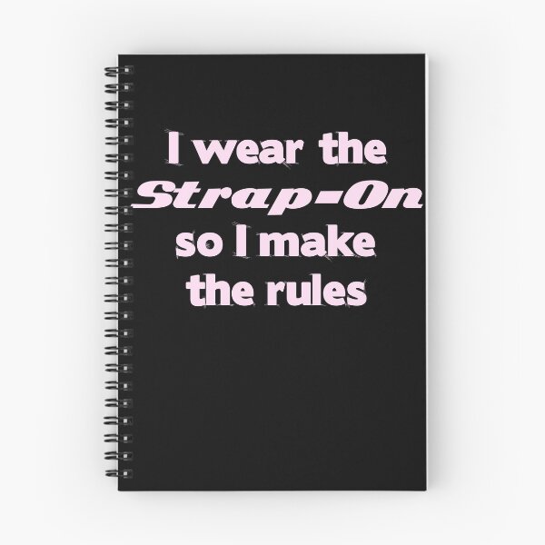 Item preview, Strap-On Rules designed and sold by LeatherRebel75.