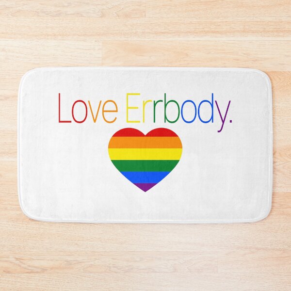Item preview, Love Errbody || Typography || Pride colors designed and sold by mindischaos.