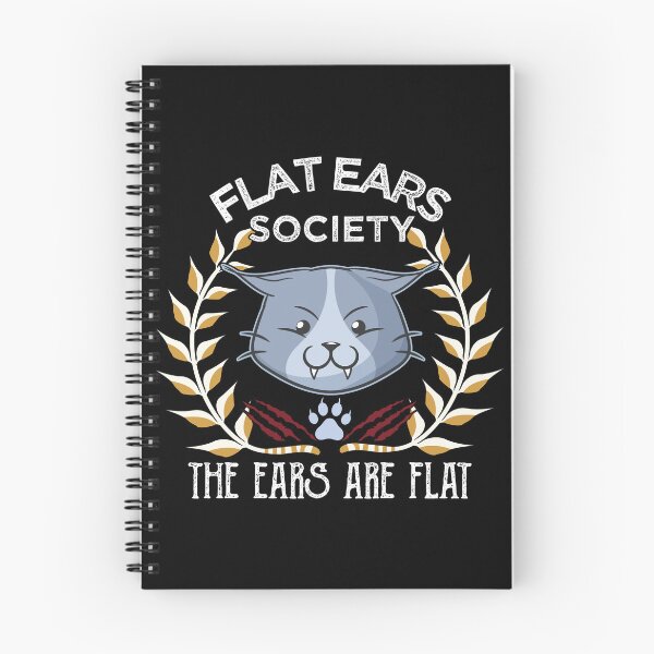 Artikelvorschau, The Flat Ear Society Angry Cat Funny Meme entworfen und verkauft von alltheprints.