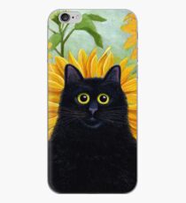 Dan de Lion with Sunflowers iPhone Case