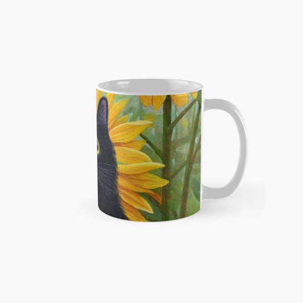 Dan de Lion with Sunflowers Classic Mug