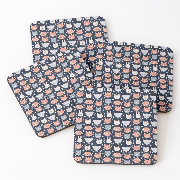Item preview, Cute sleep animal pattern designed and sold by vanyadesign.