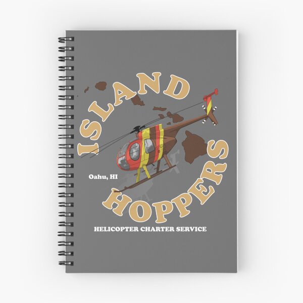 Item preview, Magnum PIs Island Hoppers Helicopter Charter Service designed and sold by LukasAver.