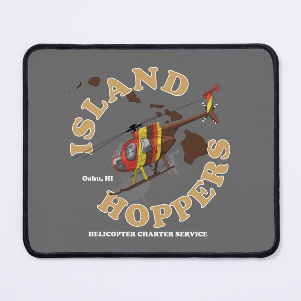 Item preview, Magnum PIs Island Hoppers Helicopter Charter Service designed and sold by LukasAver.