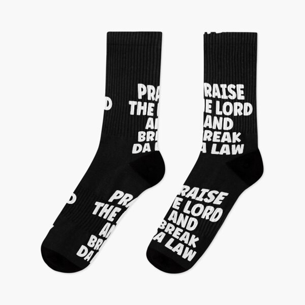 Item preview, Praise The Lord And Break The Law designed and sold by Legit Hooligan.
